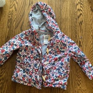 mini boden girls 2-3 years fall floral jacket 2t 3t coat